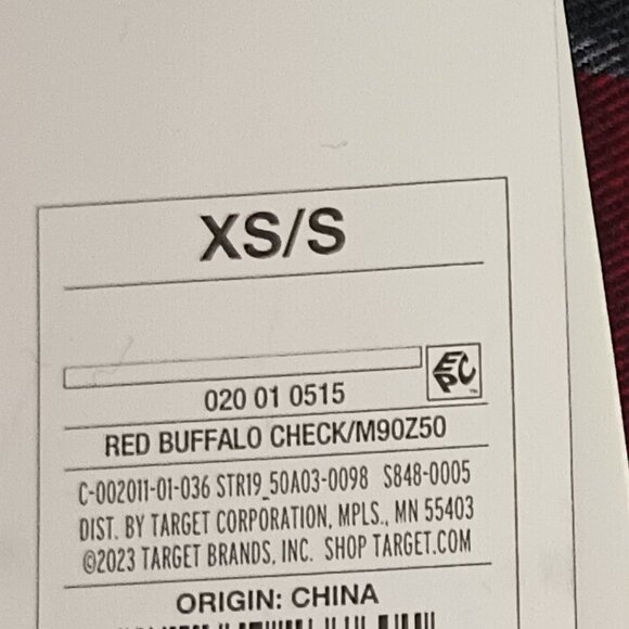 NEW Stars Above™ Women's Red Buffalo Check Flannel Robe - Picture 7 of 9